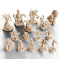 Cyclades Legendary heroes and creatures