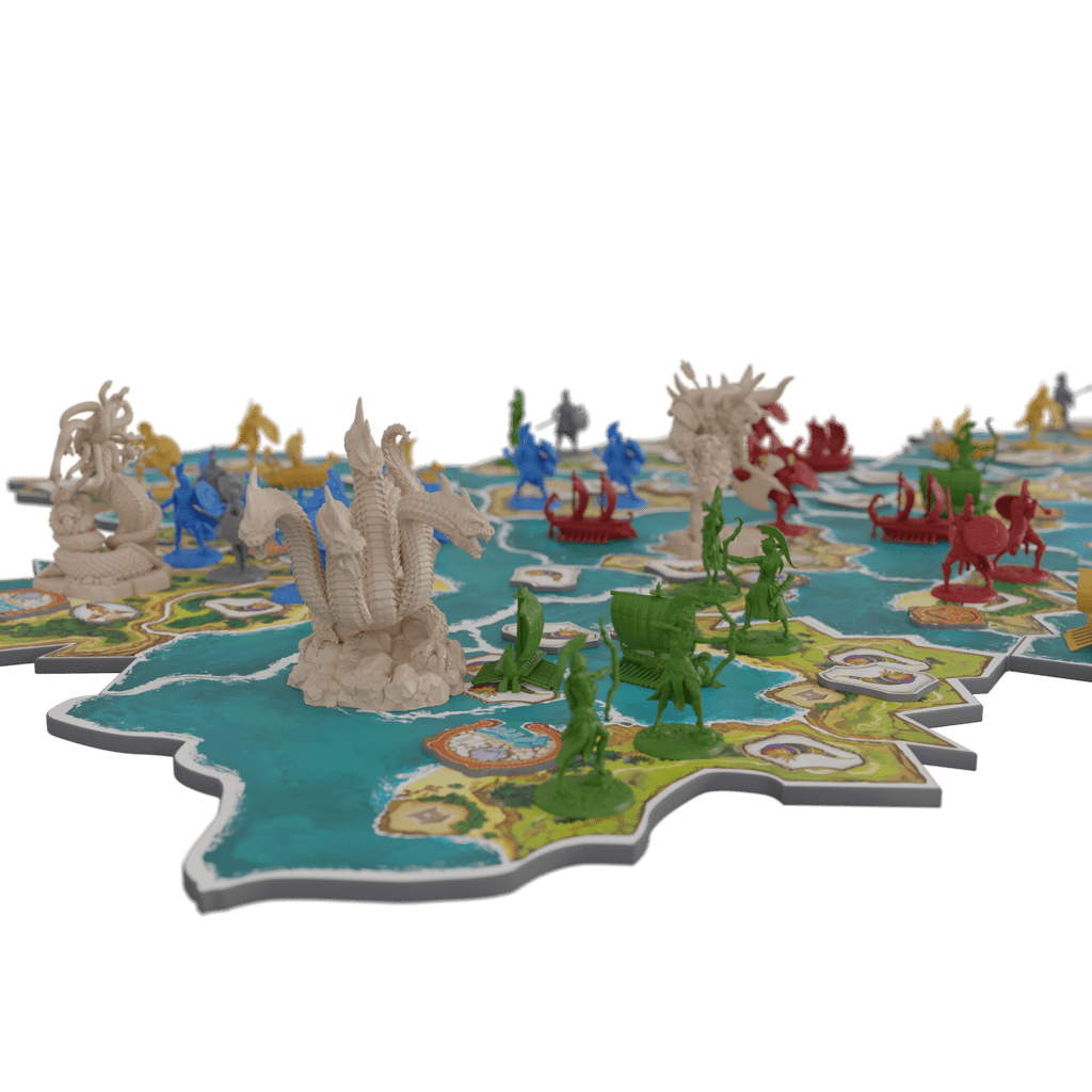 Cyclades Legendary components close up
