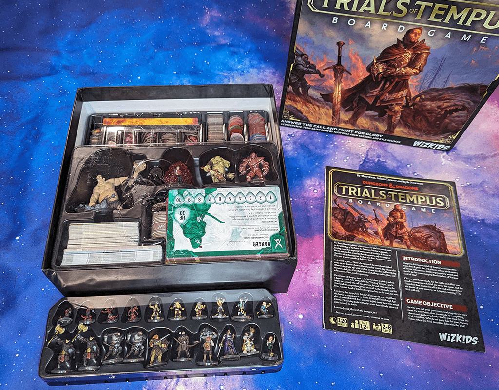 D&D Trials of Tempus minis and organizer