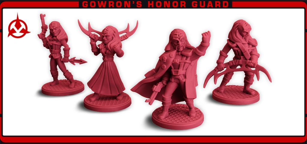 Star Trek Away Missions Gowron away team miniatures