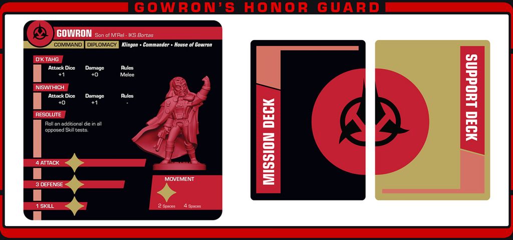 Star Trek Away Missions Gowron components