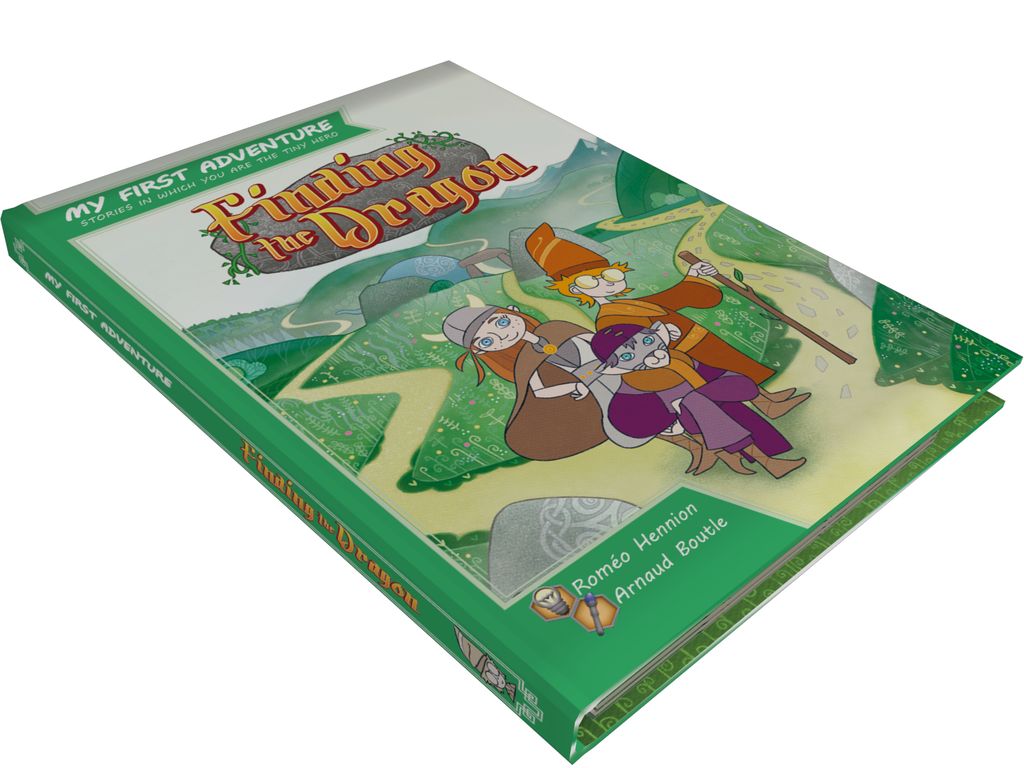 My First Adventure Finding the Dragon 3D book