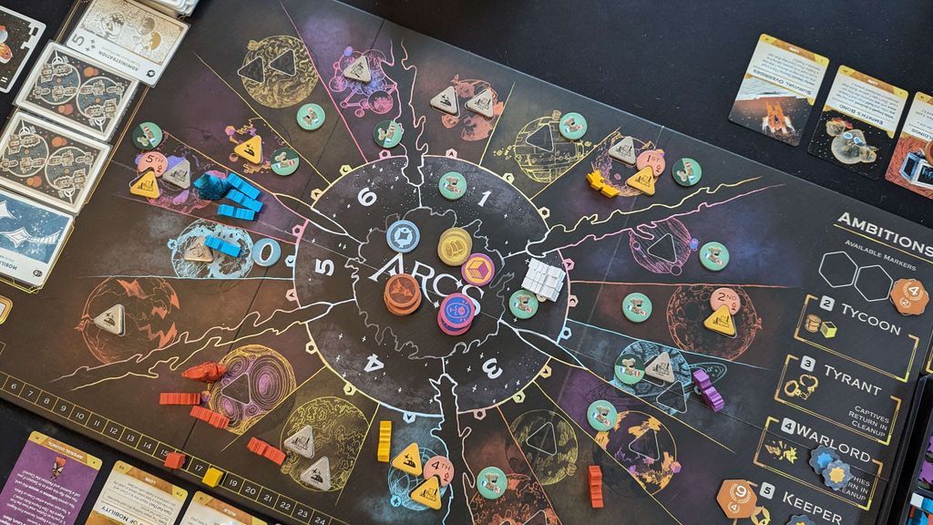 Arcs board mid-campaign
