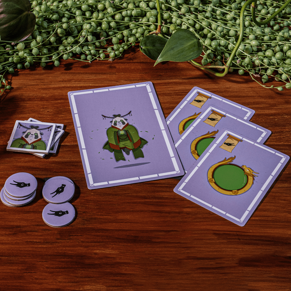 Pandamonium game components