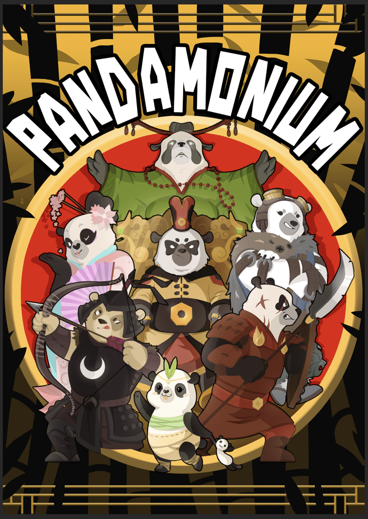 Pandamonium box front