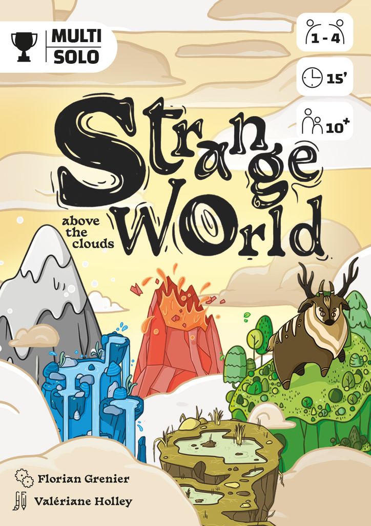 Strange World Above the Clouds front cover