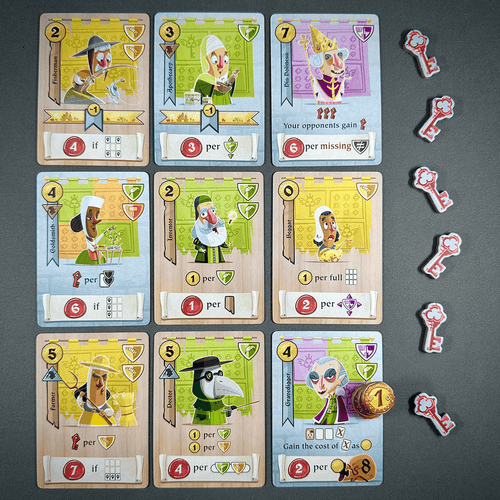 Castle Combo cards