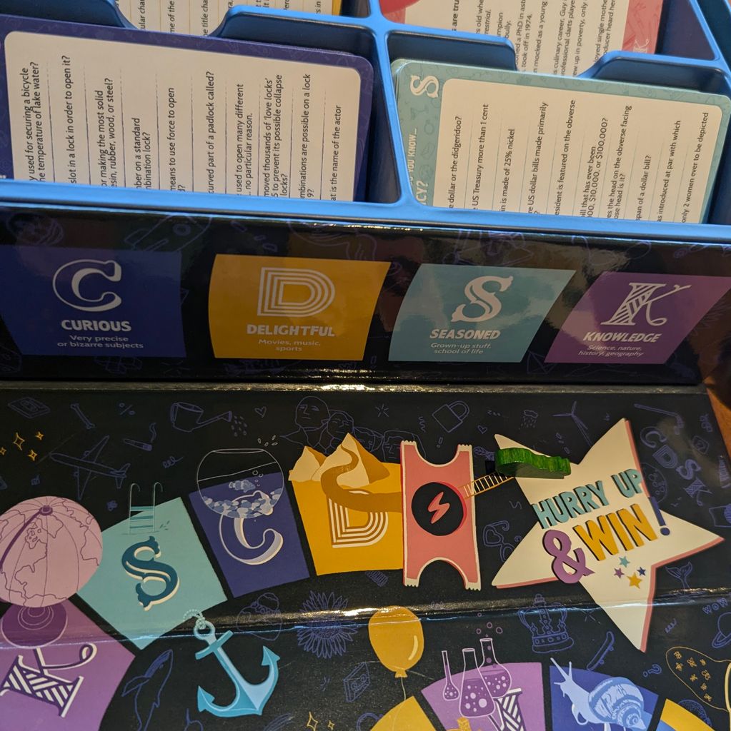 CDSK components in play