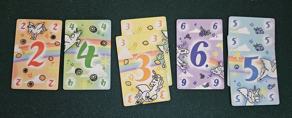 ALLPLAY Rainbow scoring cards in play