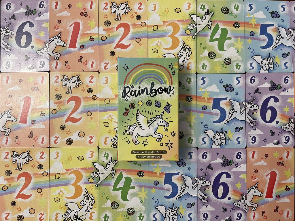 ALLPLAY Rainbow cards spread out