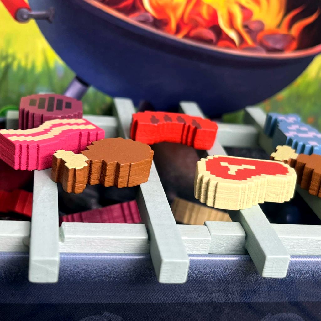 Barbecubes components