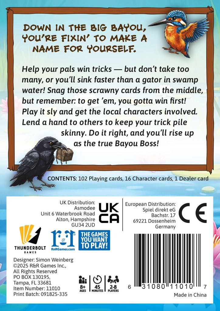 Bayou Boss box back