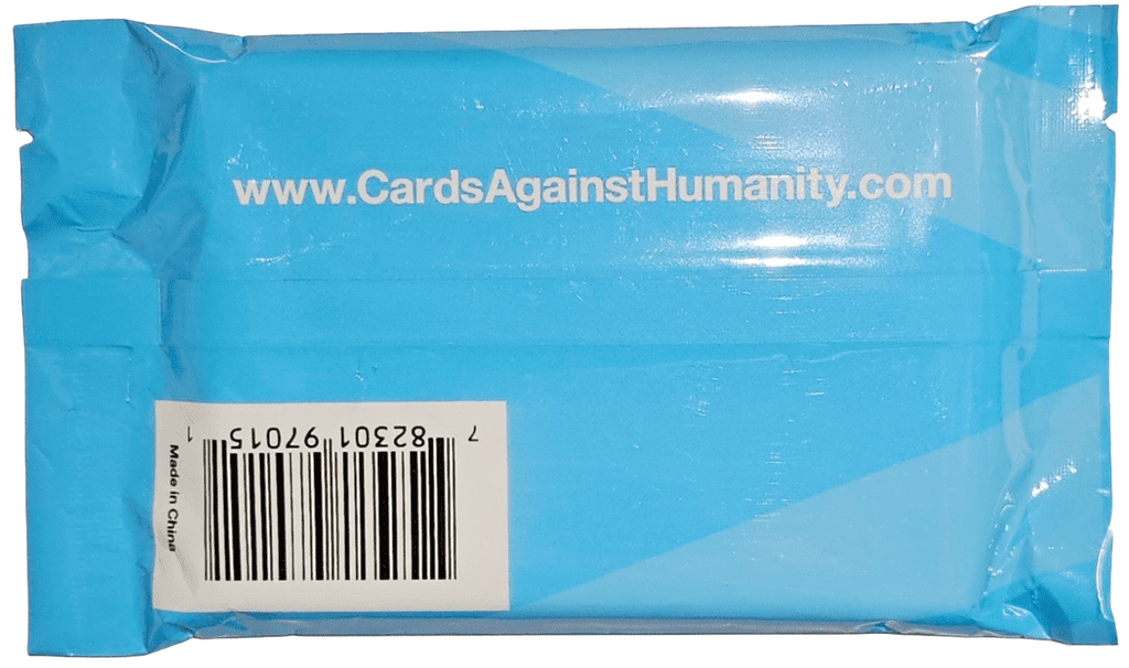 Cards Against Humanity Food Pack back