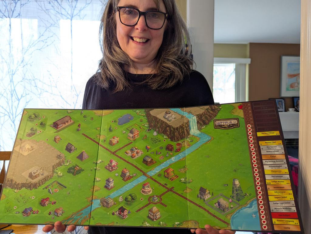 Cozy Stickerville completed village