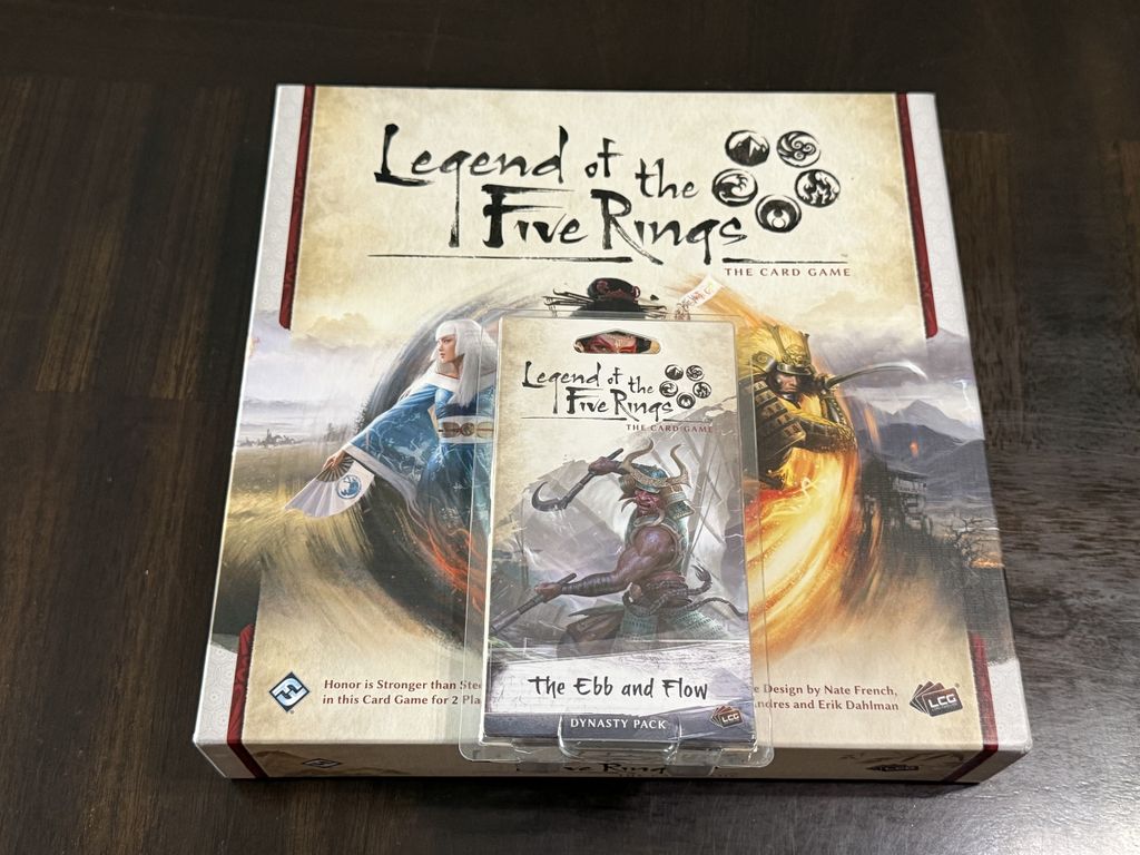 L5R The Ebb and Flow expansion with core
