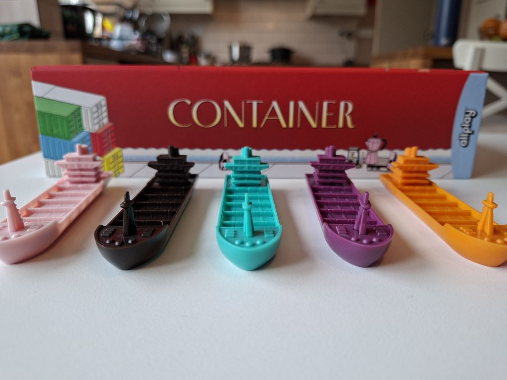 Container plastic boats