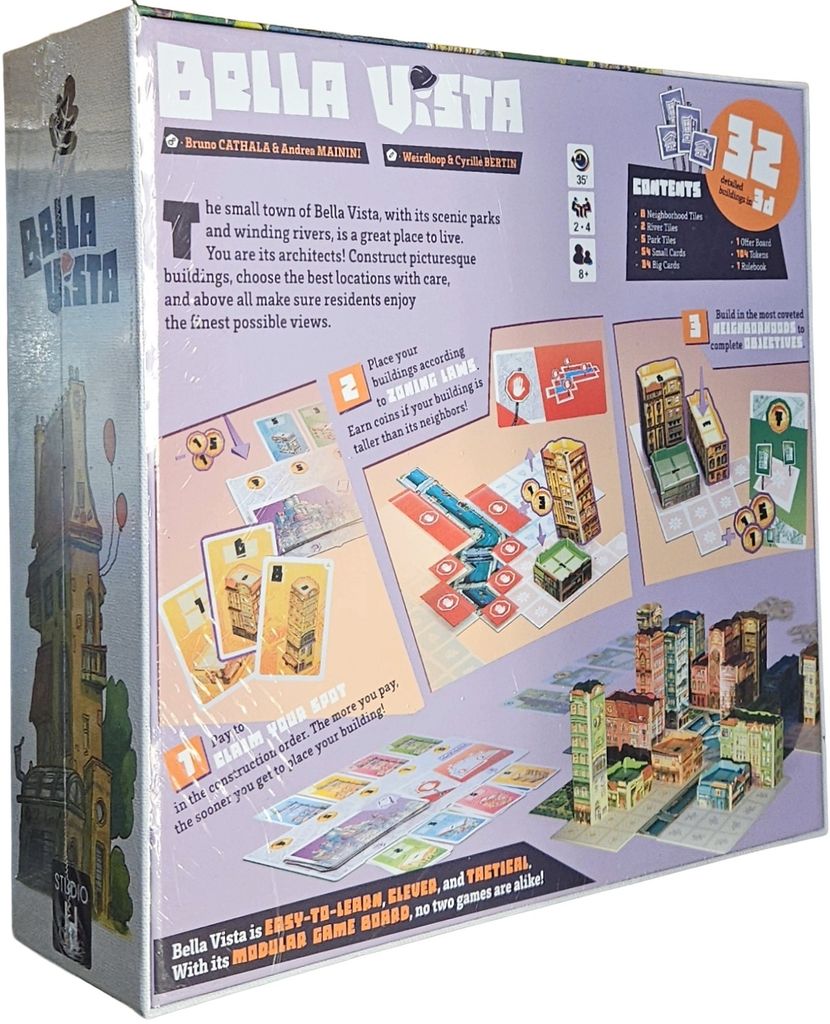Bella Vista English box back