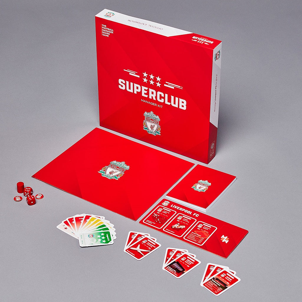 Superclub Liverpool Manager Kit components overview