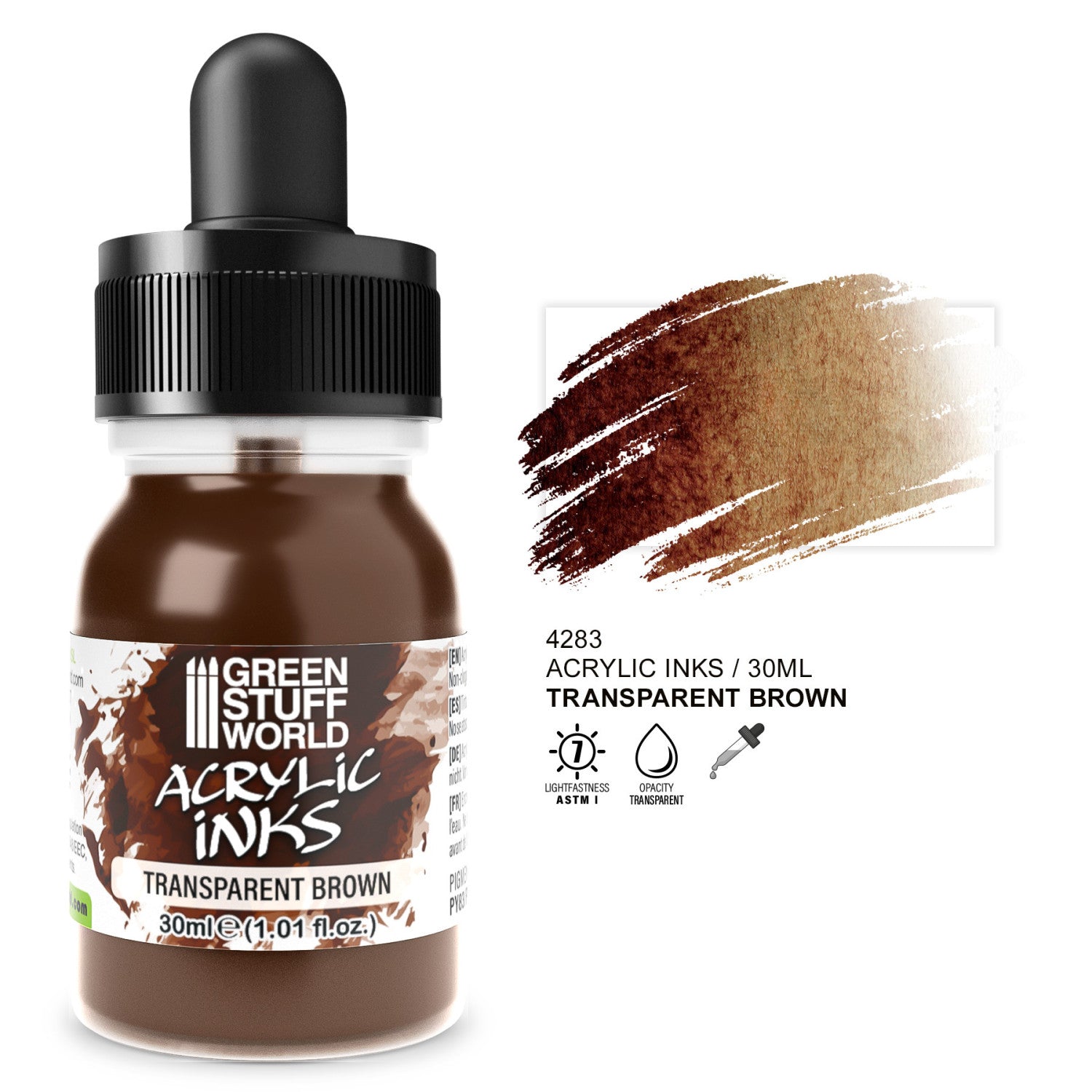 Gsw ink trans brown
