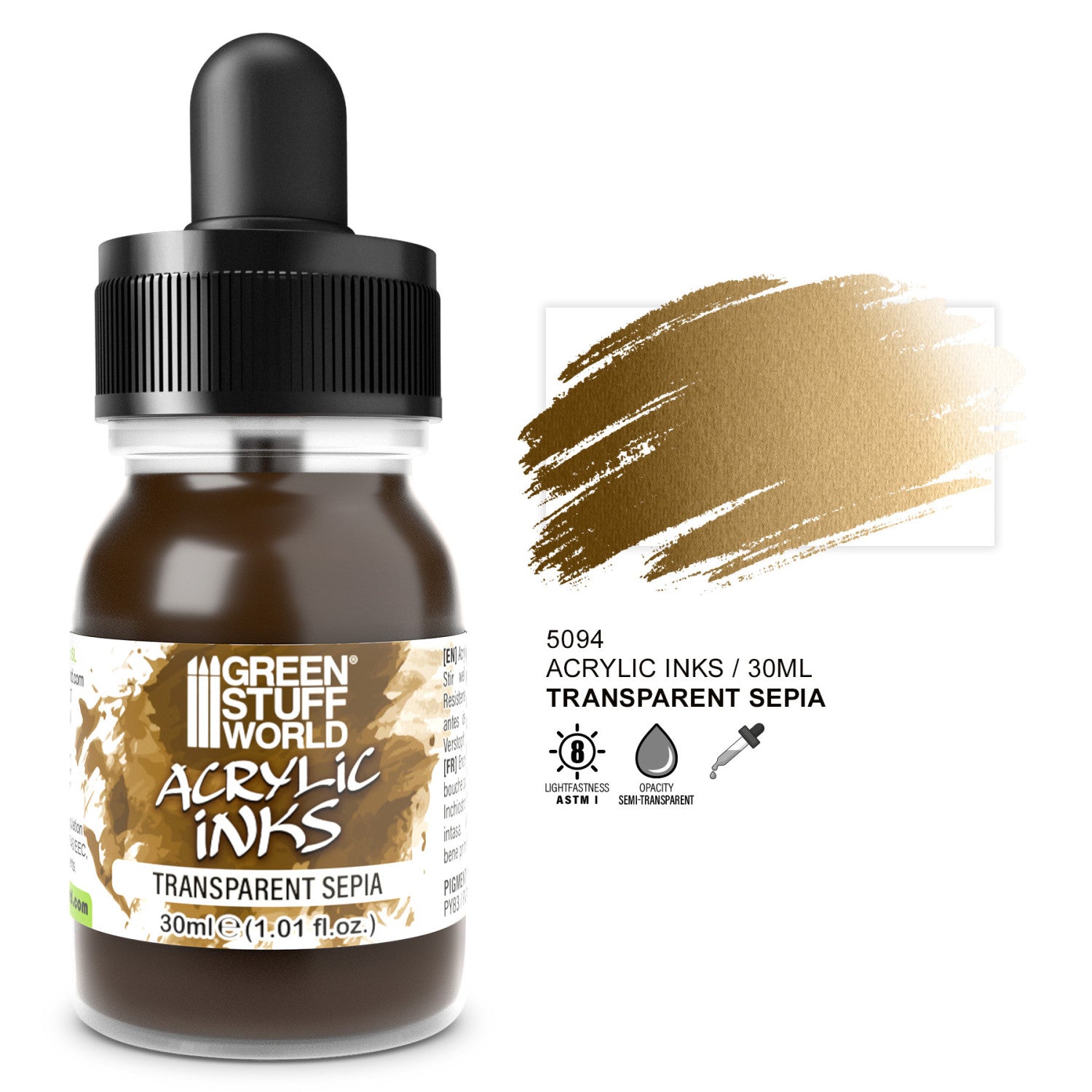 Gsw ink trans sepia